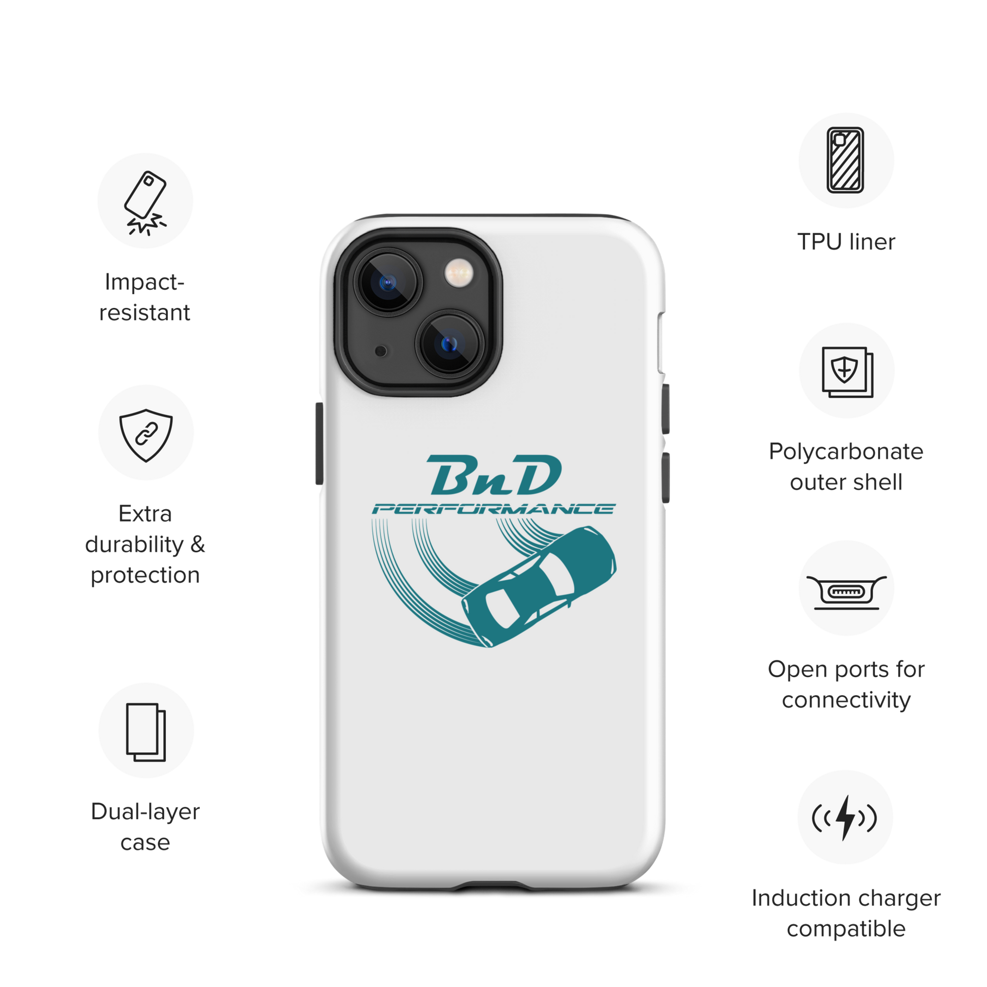 BnD Tough Case for iPhone® Blueprint Fashion EU