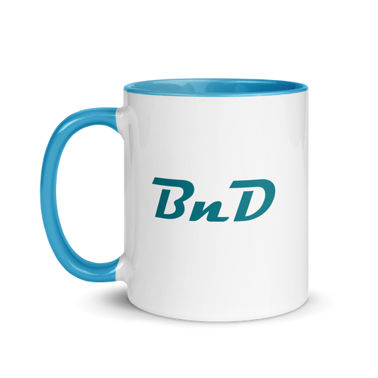 BnD Ceramic Mug with Color Inside Blueprint Fashion EU