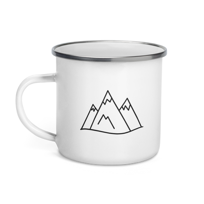 Jetta MK2 Camping Enamel Mug Blueprint Fashion EU