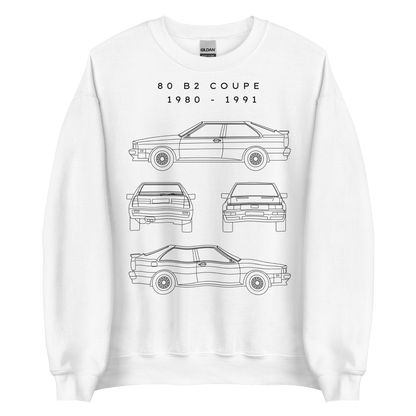 80 B2 Coupe Blueprint Unisex Sweatshirt Blueprint Fashion EU