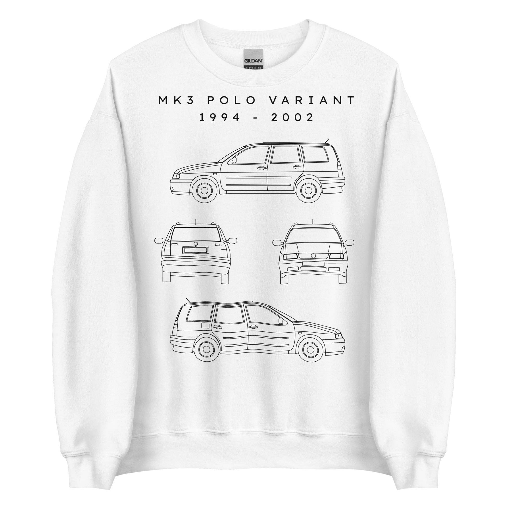 Polo Variant MK3 Blueprint Unisex Sweatshirt Blueprint Fashion EU