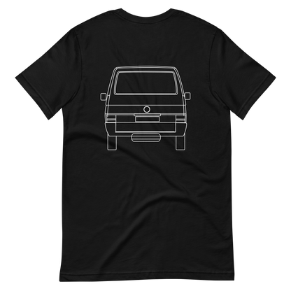 T4 Transporter Outline Premium Unisex T-Shirt Blueprint Fashion EU