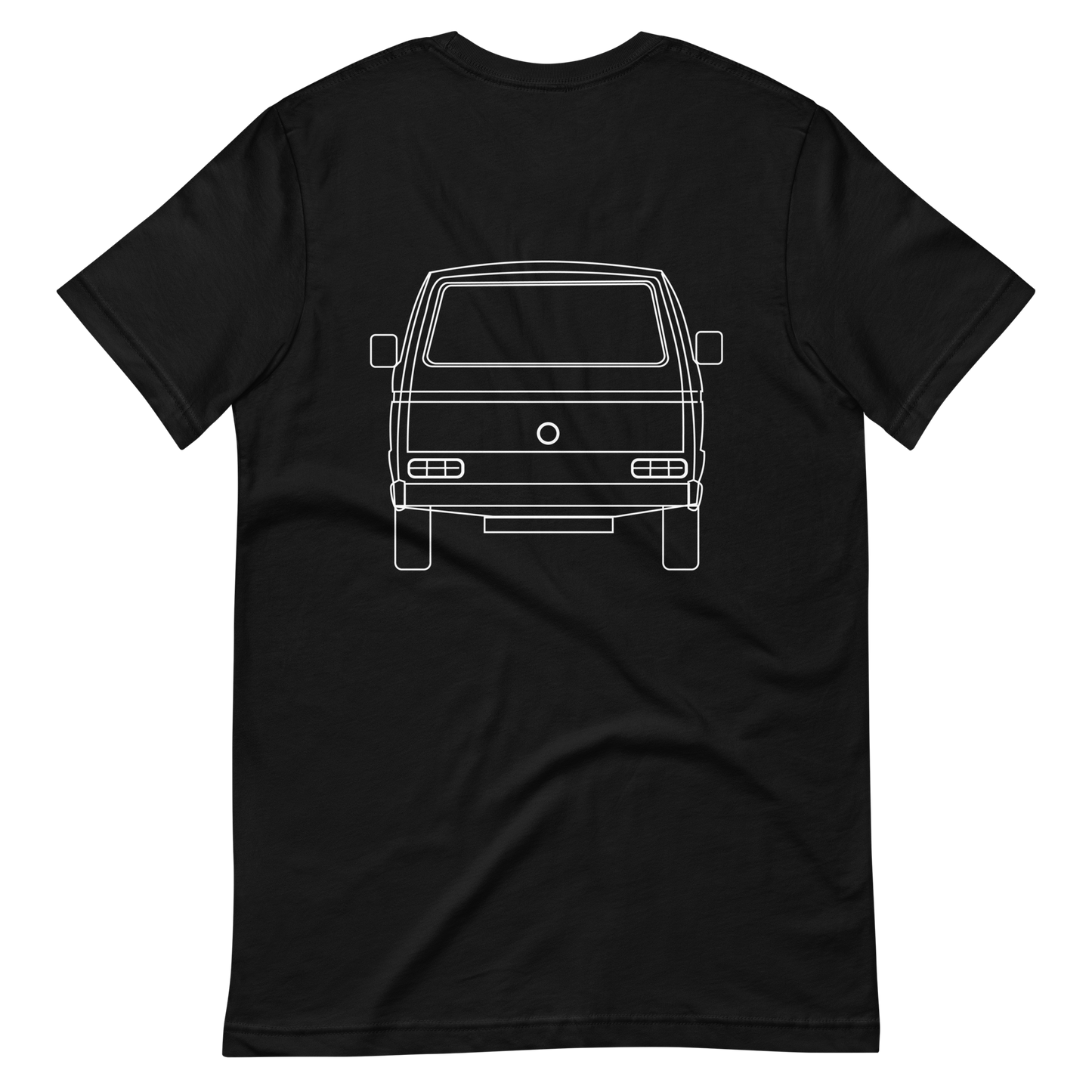 T3 Transporter Outline Premium Unisex T-Shirt Blueprint Fashion EU