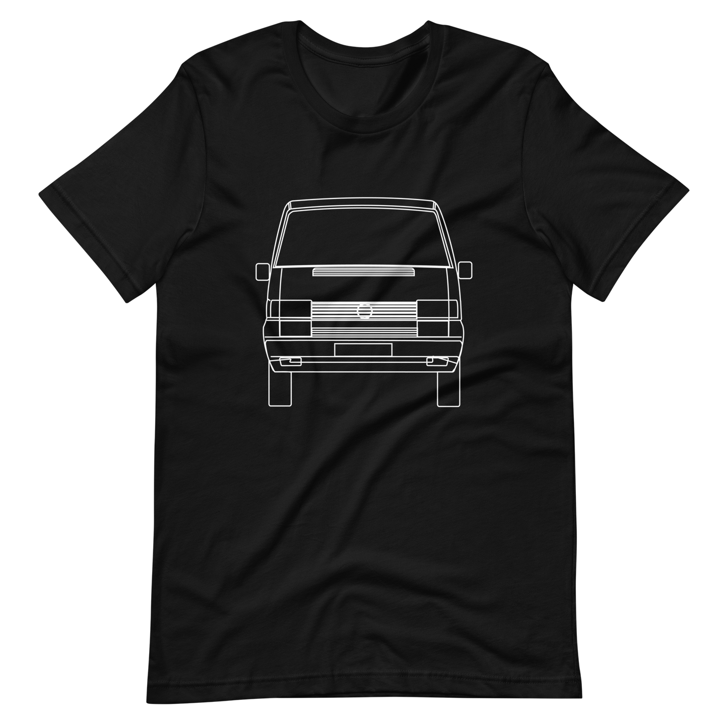 T4 Transporter Outline Premium Unisex T-Shirt Blueprint Fashion EU