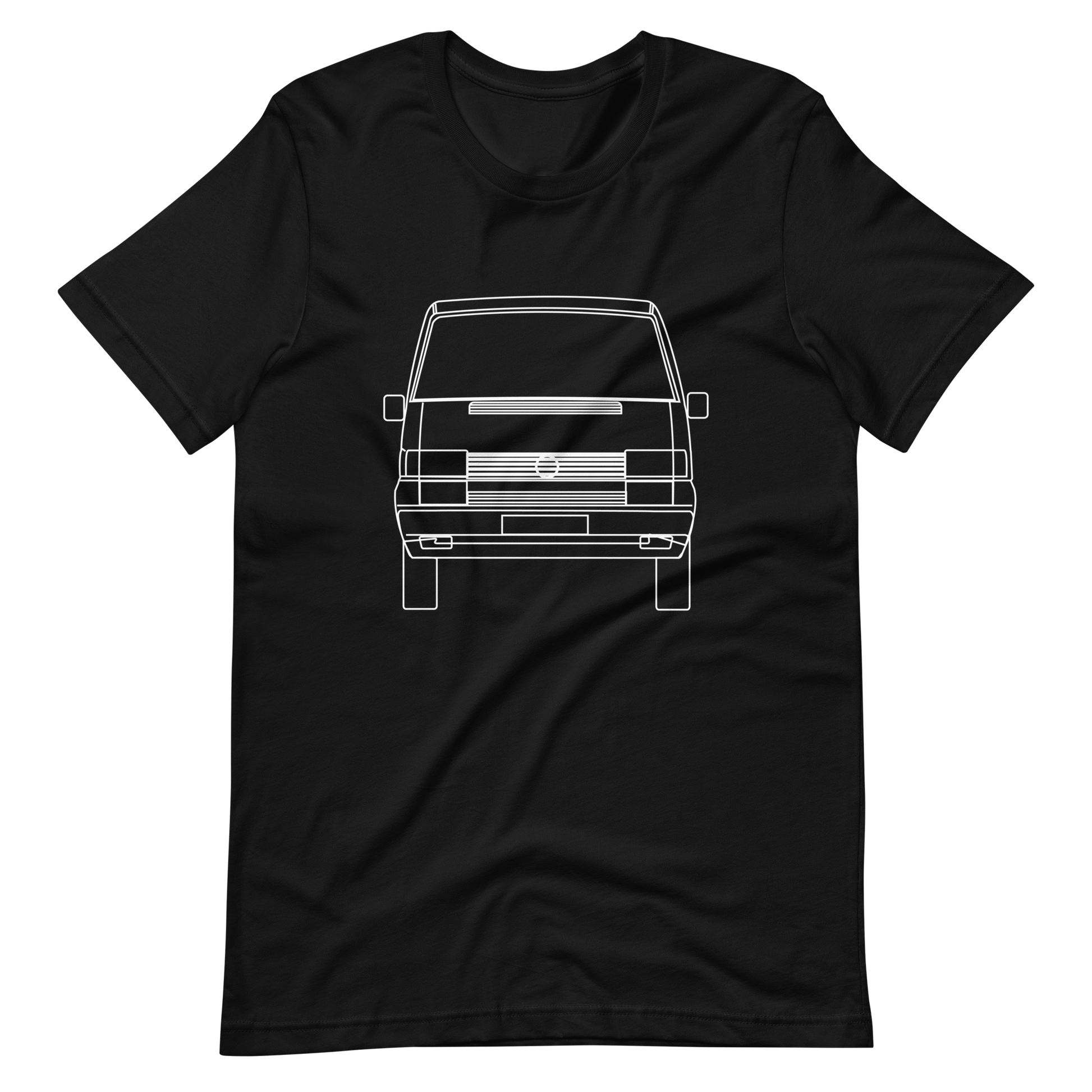 T4 Transporter Outline Premium Unisex T-Shirt Blueprint Fashion EU