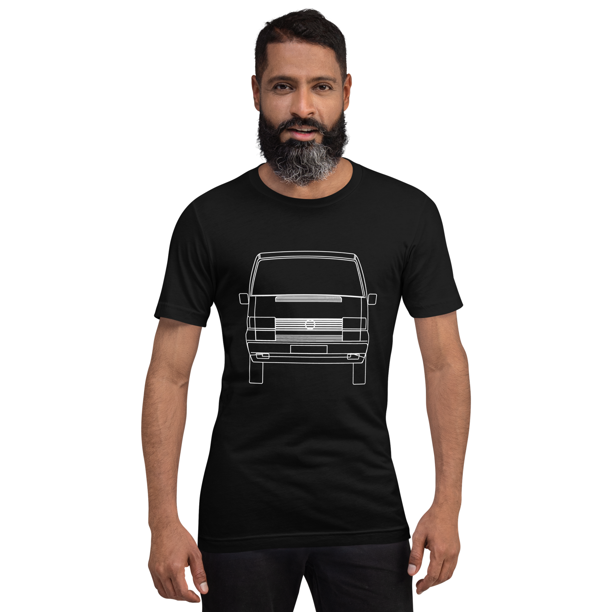 T4 Transporter Outline Premium Unisex T-Shirt Blueprint Fashion EU