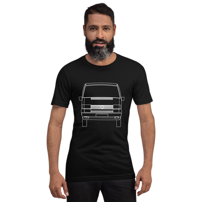 T4 Transporter Outline Premium Unisex T-Shirt Blueprint Fashion EU