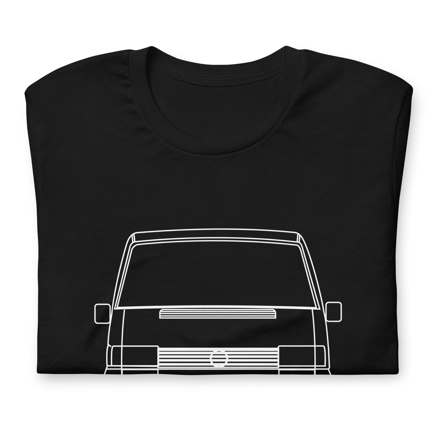 T4 Transporter Outline Premium Unisex T-Shirt Blueprint Fashion EU