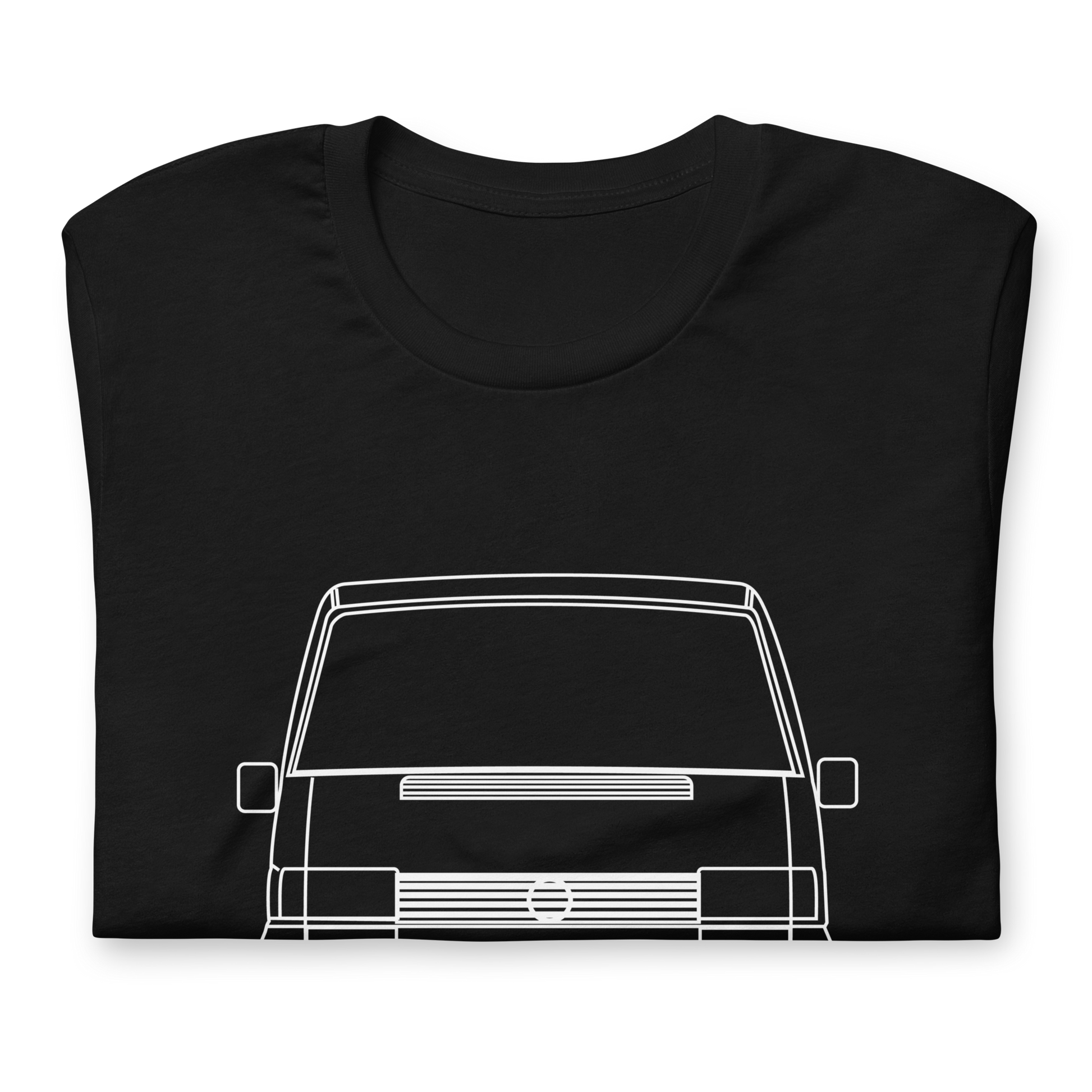 T4 Transporter Outline Premium Unisex T-Shirt Blueprint Fashion EU