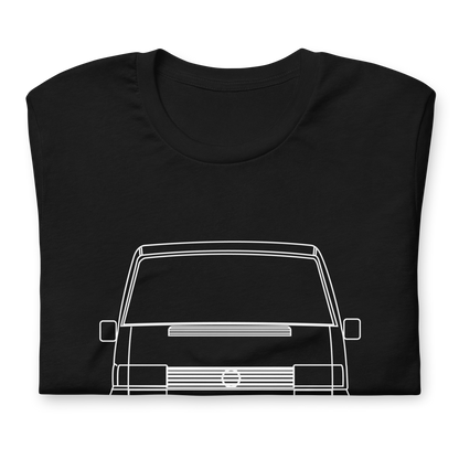 T4 Transporter Outline Premium Unisex T-Shirt Blueprint Fashion EU