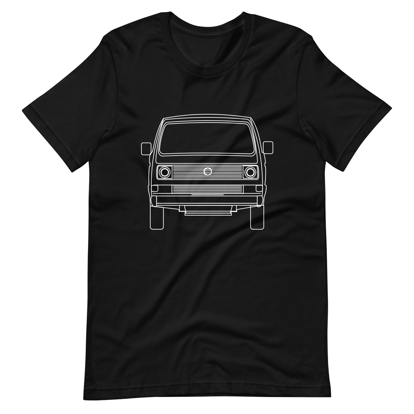 T3 Transporter Outline Premium Unisex T-Shirt Blueprint Fashion EU