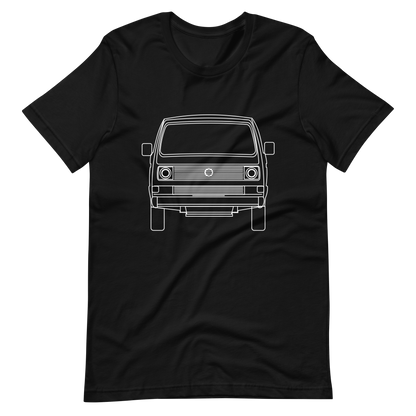 T3 Transporter Outline Premium Unisex T-Shirt Blueprint Fashion EU