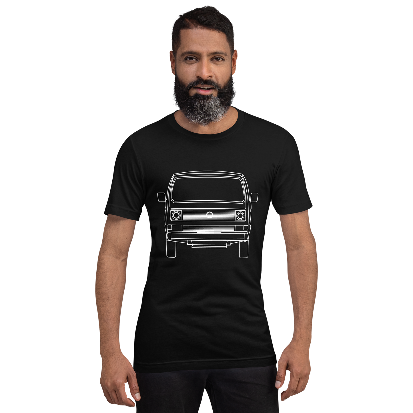 T3 Transporter Outline Premium Unisex T-Shirt Blueprint Fashion EU