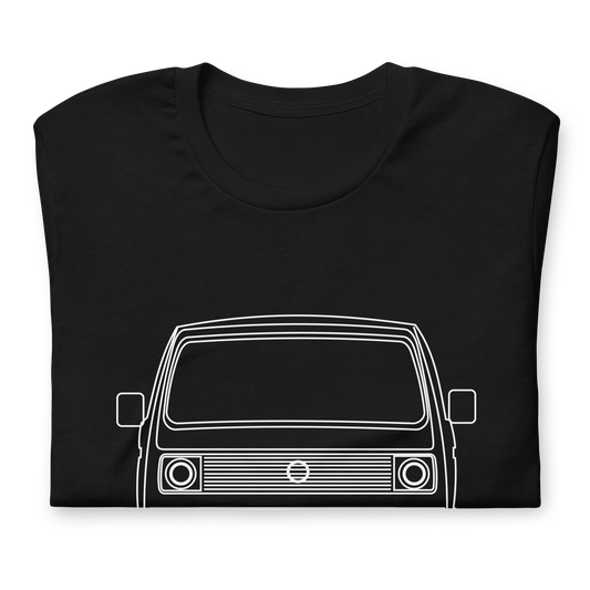 T3 Transporter Outline Premium Unisex T-Shirt Blueprint Fashion EU