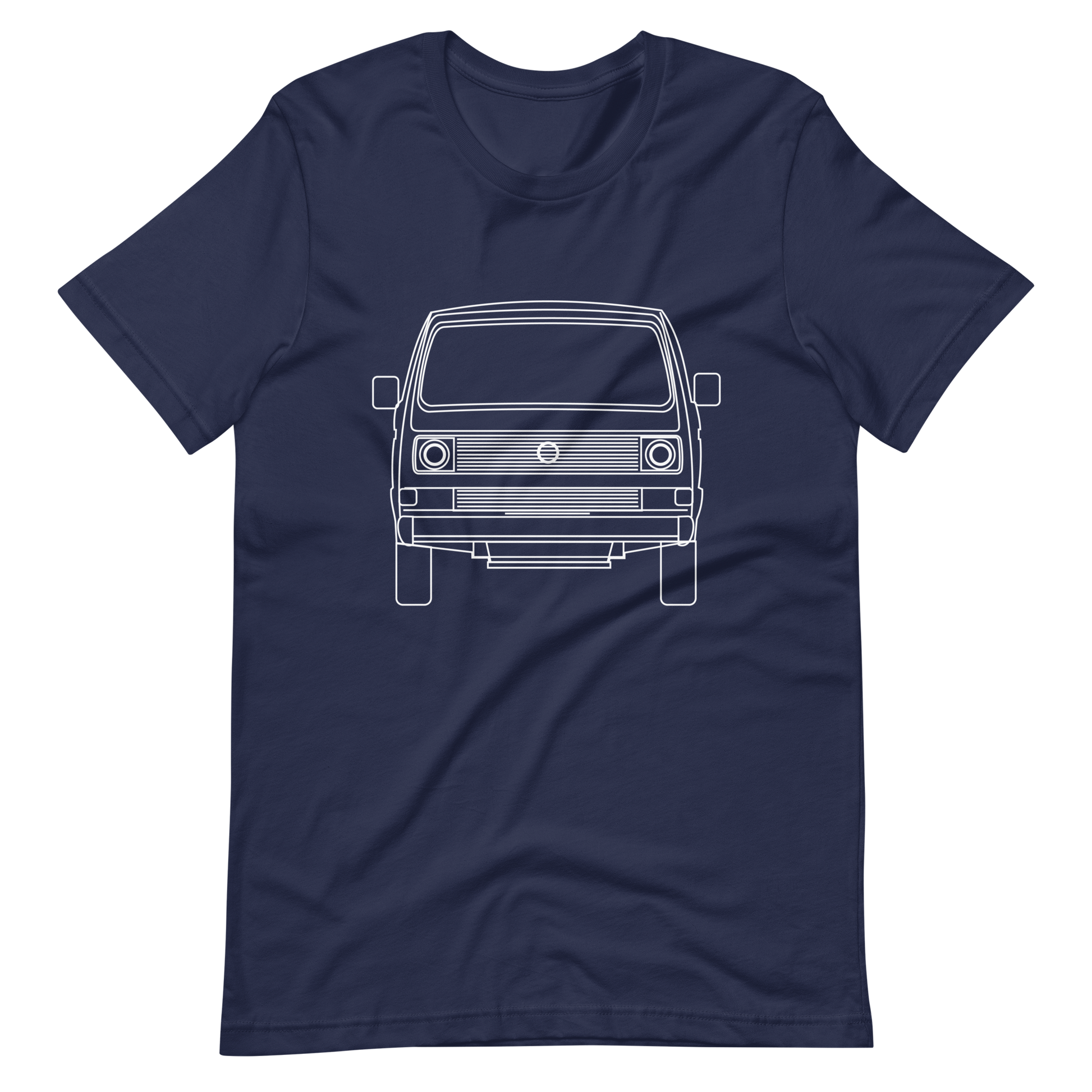 T3 Transporter Outline Premium Unisex T-Shirt Blueprint Fashion EU